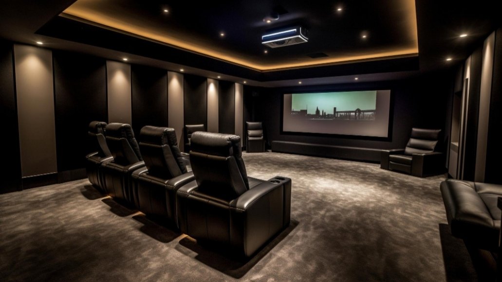 como montar una sala de cine en casa